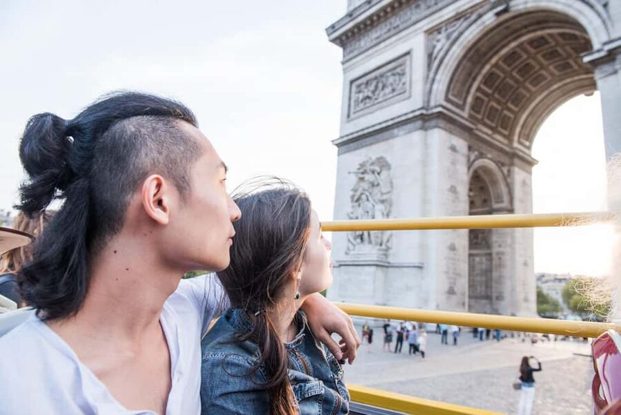 Paris: Arc de Triomphe Ticket & Big Bus Hop-on Hop-off Tour - The optional Seine River cruise: a 1-hour reset
