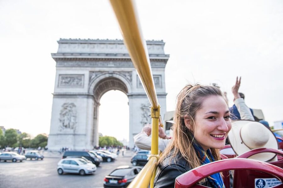 Paris: Arc de Triomphe Ticket & Big Bus Hop-on Hop-off Tour - Accessibility and getting around without stress