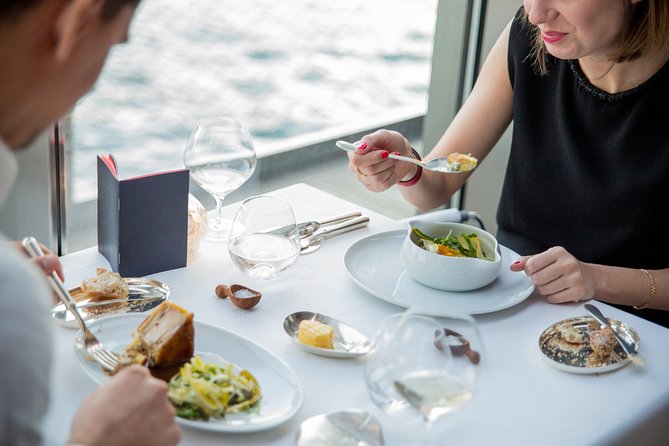 Paris at the First Lodges - Ducasse sur Seine Lunch Cruise - First impressions at Port Debilly and the Trocadero view