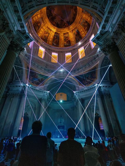 Paris: Aura Invalides Immersive Experience Entry Ticket - Seating and viewing: how to get the best experience from the steps