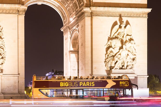 Paris Big Bus Open Top Panoramic Night Tour - Open-top views vs closed-top weather reality