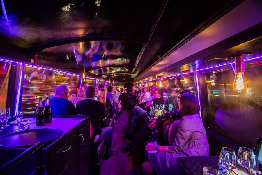 Paris: Bus Toqué Tour with 5-Course Dinner and Champagne - The 5-course dinner: real food, served while Paris goes by