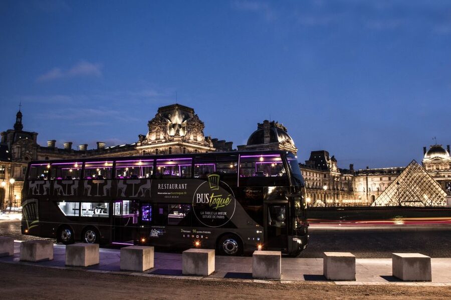 Paris: Bus Toqué Tour with 5-Course Dinner and Champagne - Where you’ll sit, and why the 4 meters up matters