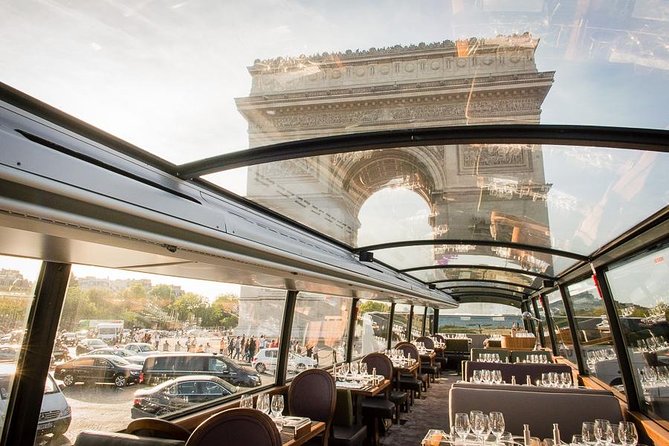 Paris Bustronome Gourmet Sightseeing Dinner on a Panoramic Bus - Key things to know before you go