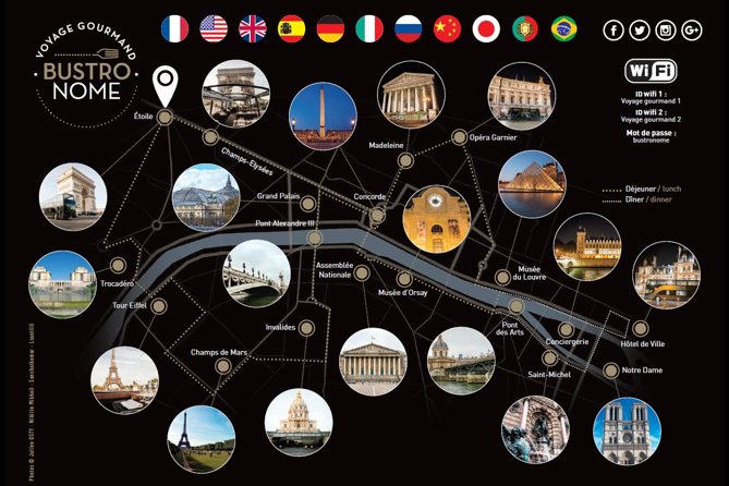 Paris Bustronome Gourmet Sightseeing Dinner on a Panoramic Bus - The six-course dinner: what you eat, how it’s served, and what to watch