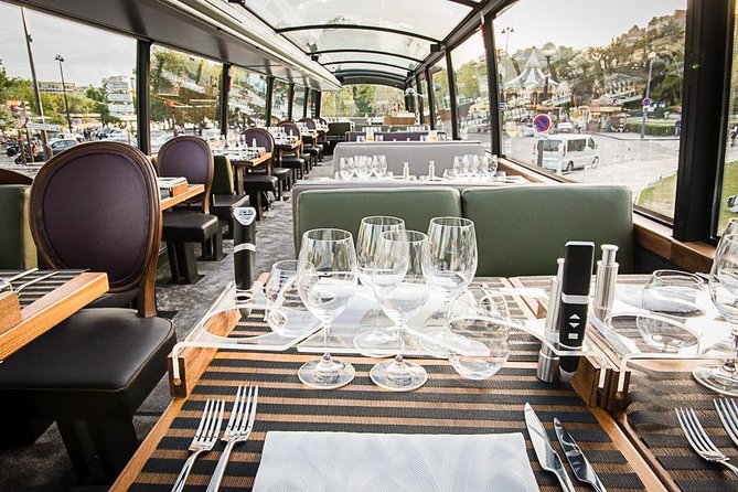 Paris Bustronome Gourmet Sightseeing Lunch on a Panoramic Bus - Small Risks to Know, and How to Avoid a Bad Day