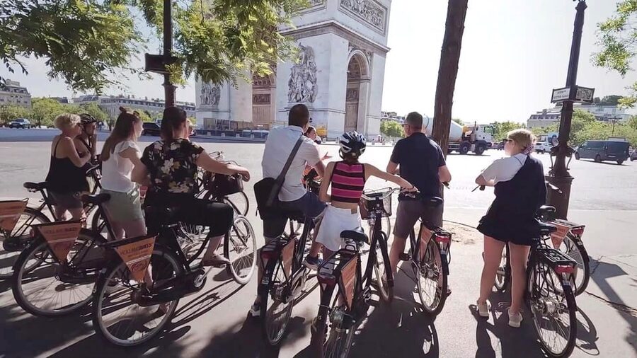 Paris: City Highlights Bike Tour - Pont Alexandre III and the Seine: the part that feels like Paris on a postcard