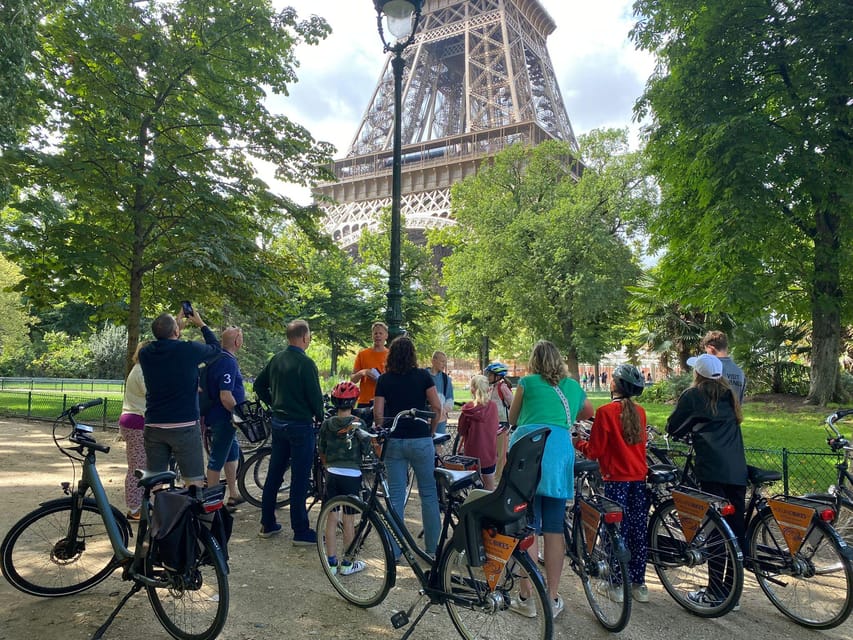Paris: City Highlights Bike Tour - Meeting at SAGS Parking Meyerbeer Opéra, level -1