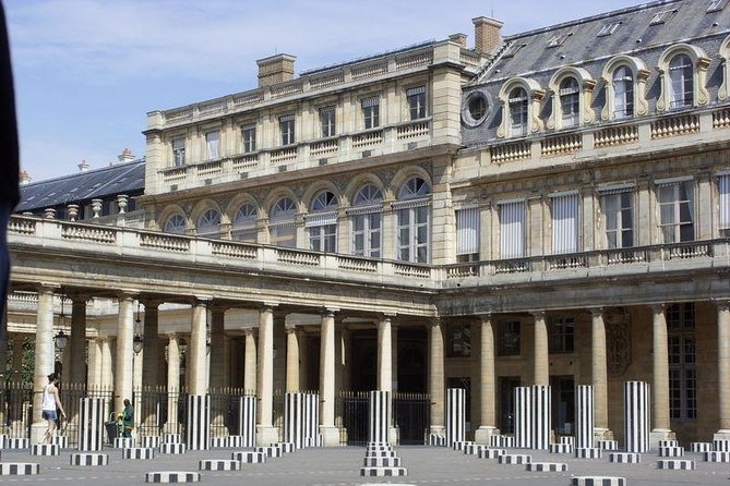 Paris City of Fashion History Private Guided Walking Tour - Palais-Royal and the Colonnes de Buren photo moment
