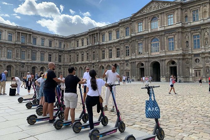Paris City Tour by E-Scooter with Fun Guide (Small groups) - Past the Tuileries, Lady D Memorial, and Into an Eiffel Tower View