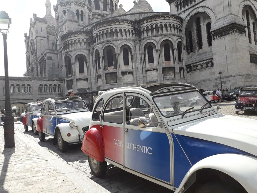 Paris: Classic Sites Tour by Vintage Citroen 2CV - Price and Value for a Private 2CV Group Up to Two