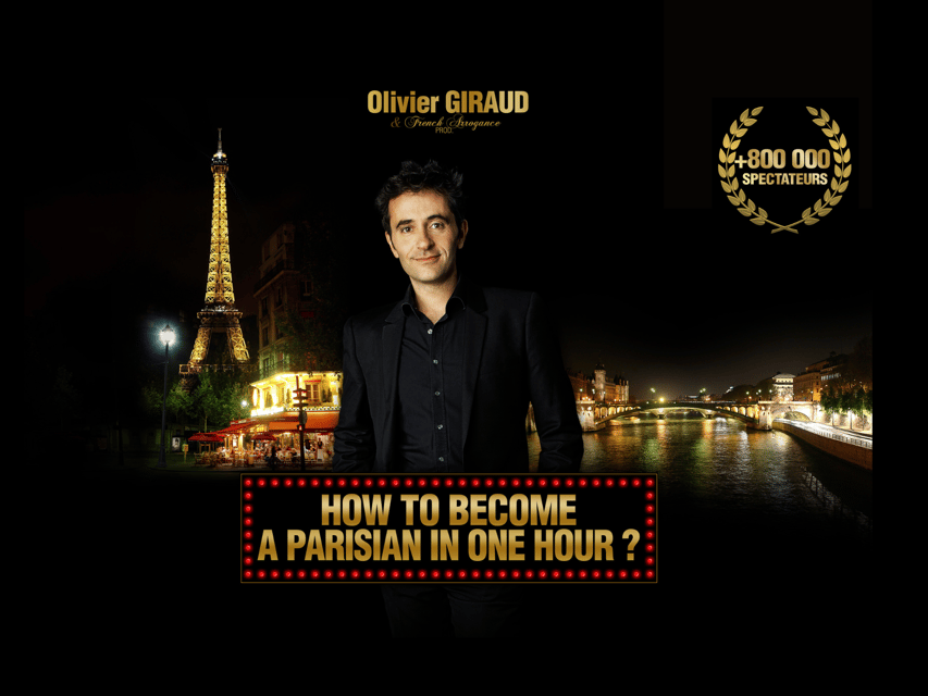 Paris: Comedy Show in English - How to Become a Parisian - The Century-Old Renaissance Theater Makes the Whole Night Feel More Parisian