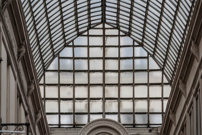 Paris Covered Passages Walking Tour plus Seine Cruise Option - Passage Jouffroy: glass and iron you can photograph