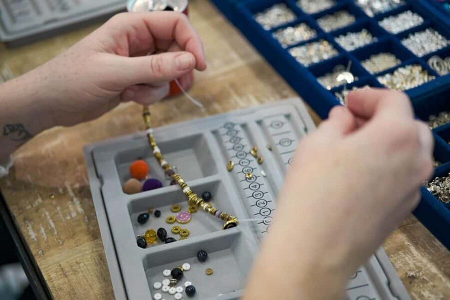 Paris: Custom Souvenir Bracelet Workshop - Picking Semi-Precious Stones and Accessories Like a Stylist