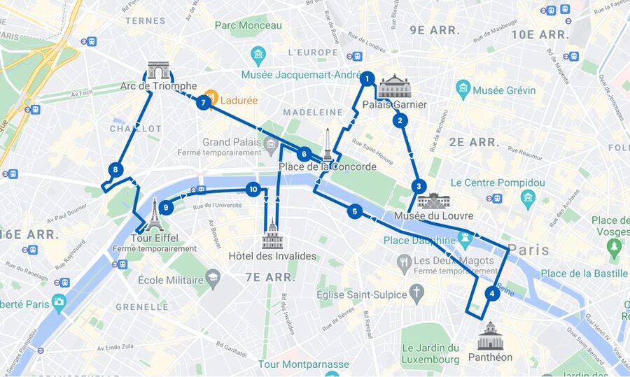 Paris: Discovery Hop-On Hop-Off and Paris by Night Tour - Audio guide details that actually change your experience