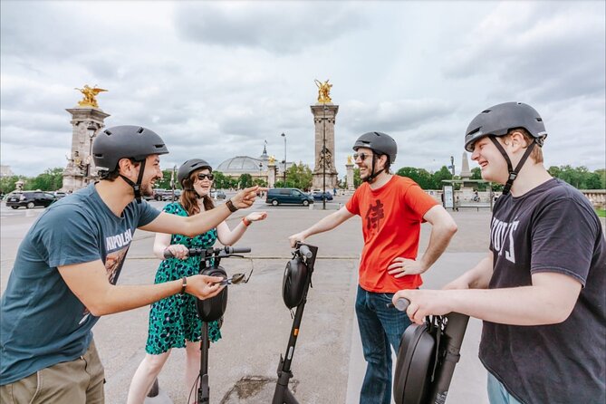 Paris E-Scooter Tour with fun & informative guide (small groups) - Notre-Dame’s facade after 2019, what you can see now