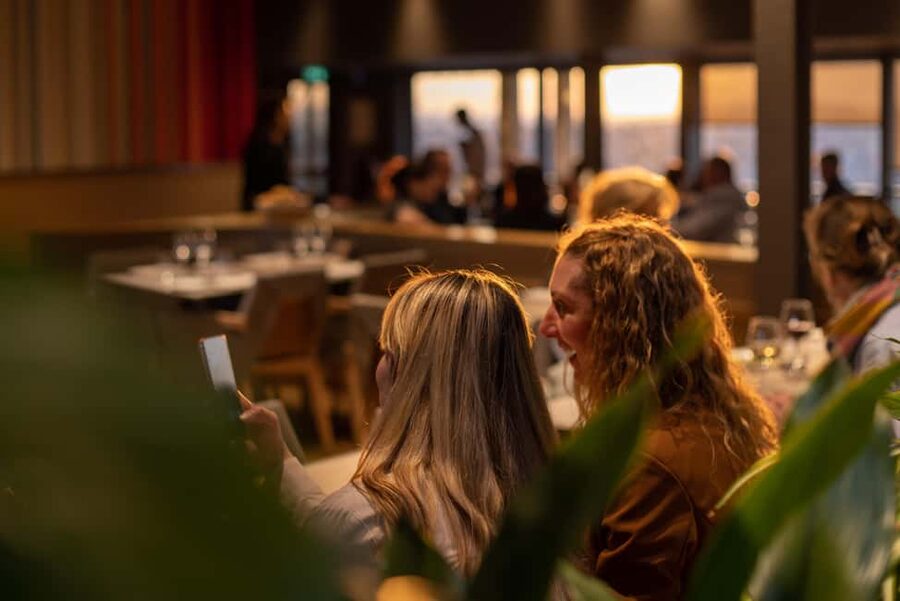 Paris: Eiffel Tower Dining, Gustave Menu at Madame Brasserie - First-floor dining: views, vibe, and assigned tables