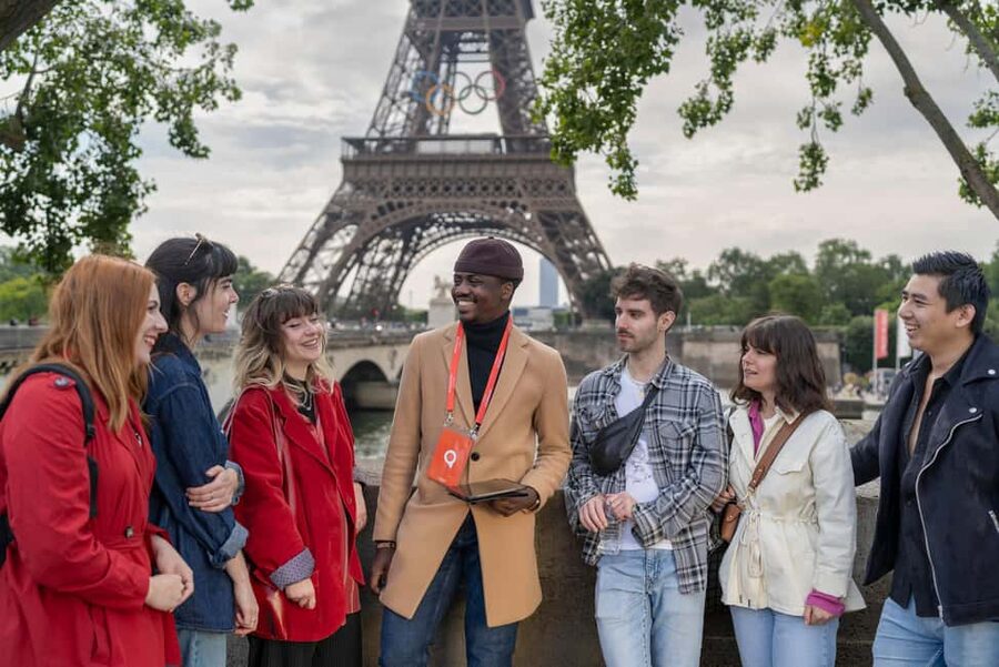 Paris: Eiffel Tower Guided Tour with Summit Access - Meeting on Pont dIena: Finding the Orange-Badged Guide Fast