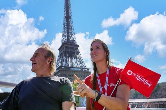 Paris Eiffel Tower, Notre Dame, Louvre and Montmartre Guided Tour - Seine cruise with commentary: where you sit changes everything