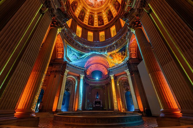 Paris Entrance Ticket to the Aura Invalides Immersive Show - Sound, flicker, and how to stay comfortable during the show