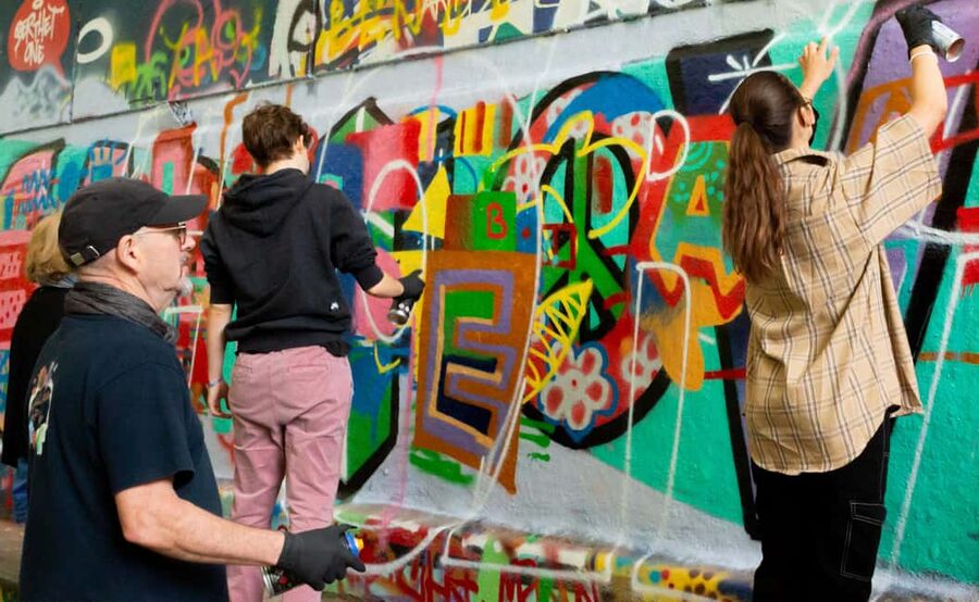 Paris: Graffiti and Street Art Workshop - Where You Start: Opposite Café Poinçon and Setup in Plain View