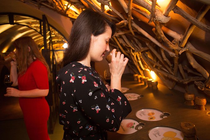 Paris - Guided Visit & Tasting in a Royal Wine Cellar - Three Wine Glasses: How the Tasting Portion Works