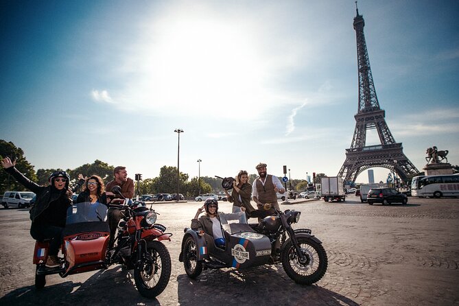 Paris Highlights city tour on a vintage Sidecar Motorcycle - Why a vintage sidecar tour is a smart Paris shortcut