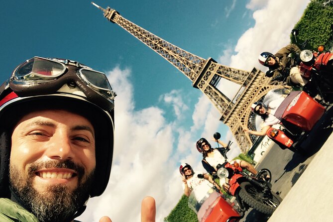 Paris Highlights city tour on a vintage Sidecar Motorcycle - The Gallo-Roman amphitheater stop: Paris older than you expect