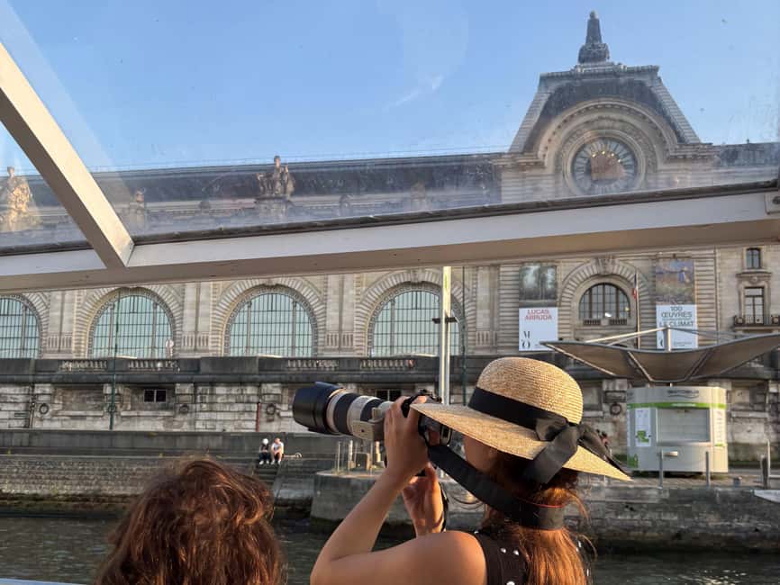 Paris: Hop-On Hop-Off Seine Cruise Pass with 9 Stops - Key highlights to look for