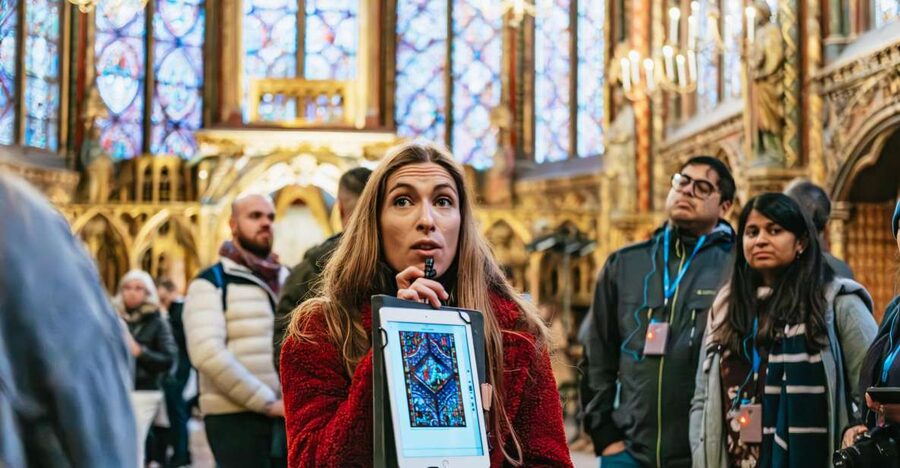 Paris: Ile de la Cité Walking Tour with Sainte-Chapelle - Notre Dame Cathedral exterior, seen after the 2019 fire