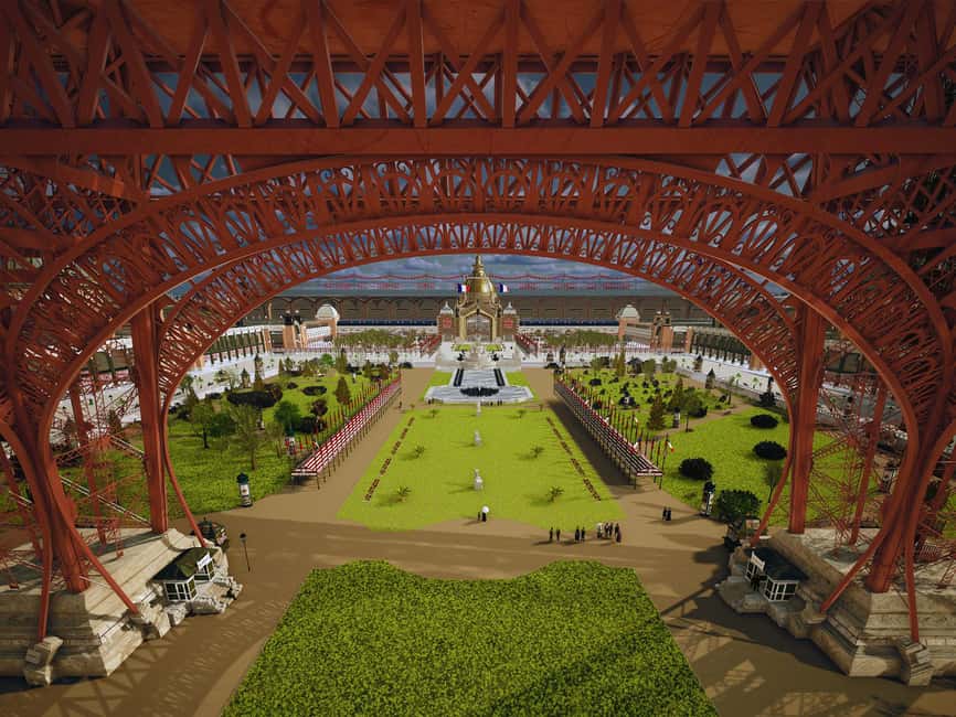 Paris : Immersive Eiffel Tower tour with virtual reality - Meeting Gustave Eiffel and learning the Iron Lady secrets