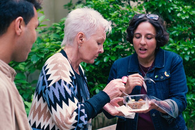 Paris Le Marais Food & Wine Tour with Eating Europe - Caviste Vinosfera in a vaulted cellar: wine, cheese, and baguette