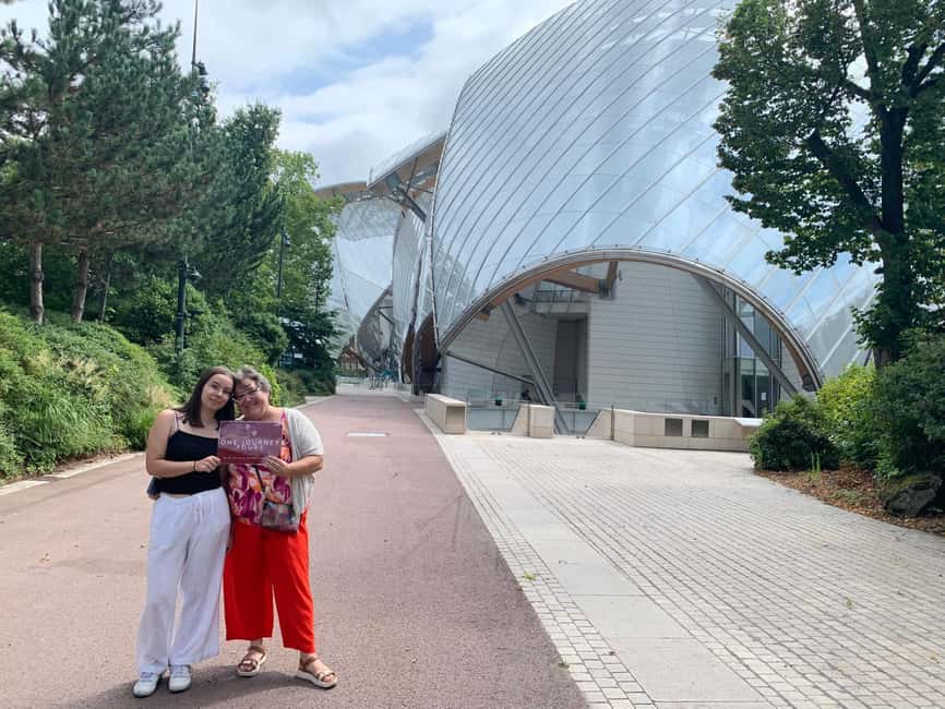 Paris: Louis Vuitton Foundation Exterior Tour with Entry - Inside the Fondation: Self-Guided Museum Time, One Date-Dependent Exhibit
