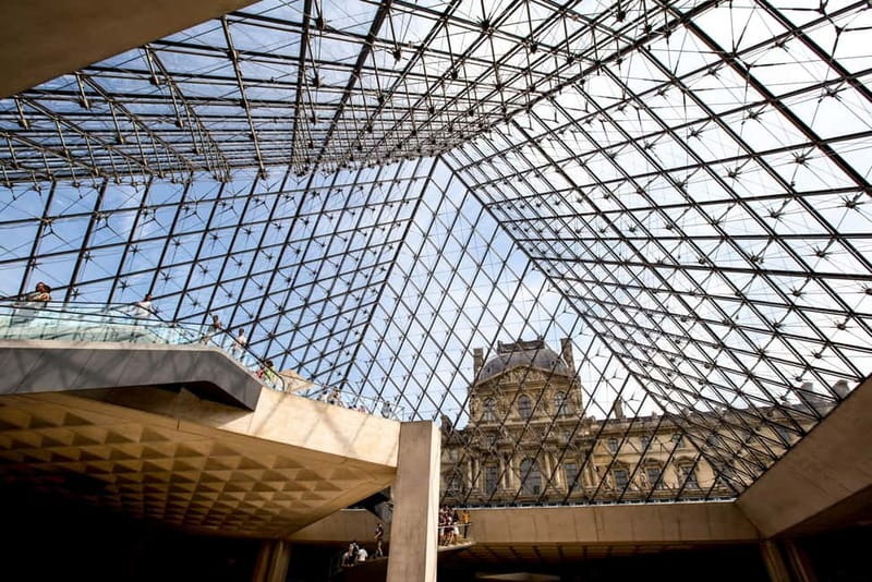 Paris: Louvre Museum Entry Ticket and Garden Walking Tour - The Axe Historique and Cour Napoleon, why the outside geometry matters