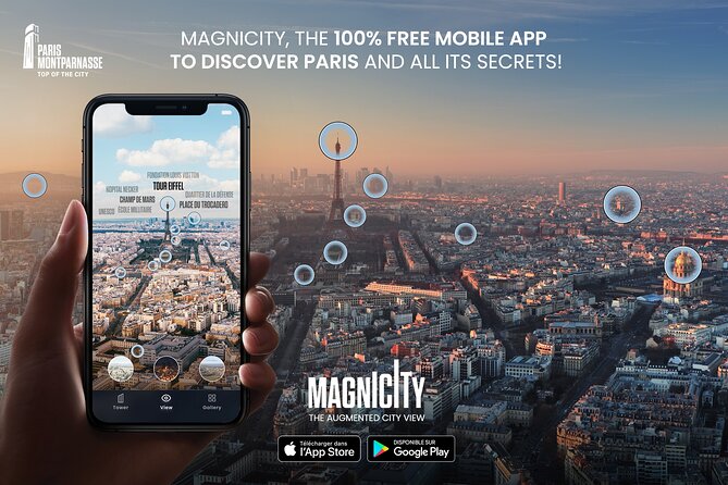 Paris Montparnasse Top of the City Observation Deck Entry Ticket - Food and drinks: plan for a snack, not a meal