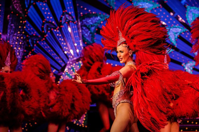 Paris Moulin Rouge Cabaret Show and Dinner - Dinner choices, plus Champagne that sets the tone