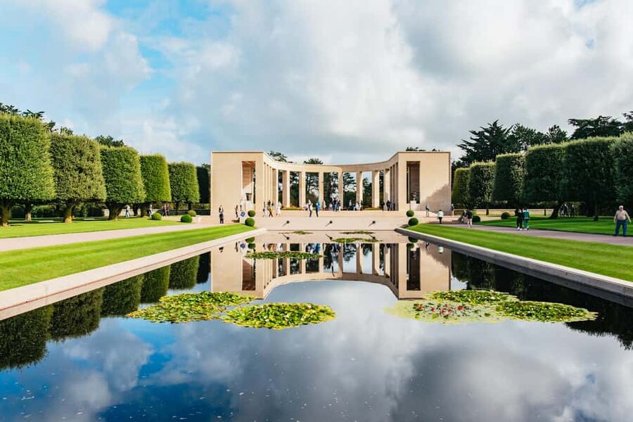 Paris: Normandy D-Day Sites Guided Day Trip with Lunch - Norman-style lunch in Grandcamp-Maisy, a real port break