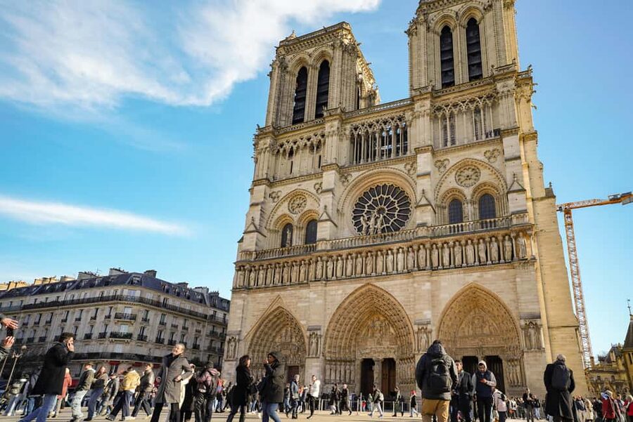 Paris: Notre Dame Cathedral Exterior Tour with Free Entry - Key points to know before you book