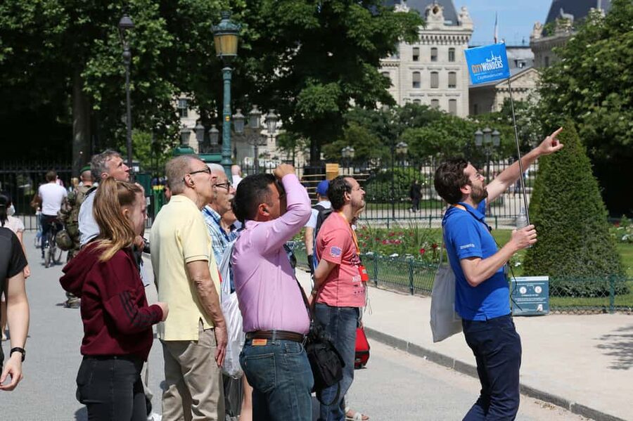 Paris: Notre Dame Outside Tour and Sainte Chapelle Ticket - Notre Dame from the outside, plus what restoration means to your photos