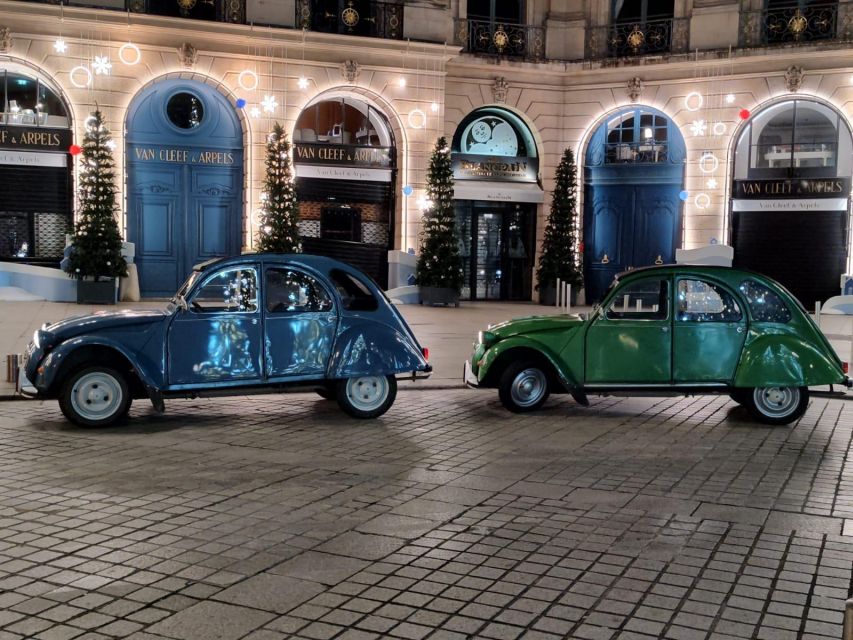 Paris: Private Christmas Lights Tour by Citroën 2CV - Pickup and Drop-Off in Paris: What “Convenient” Looks Like Here