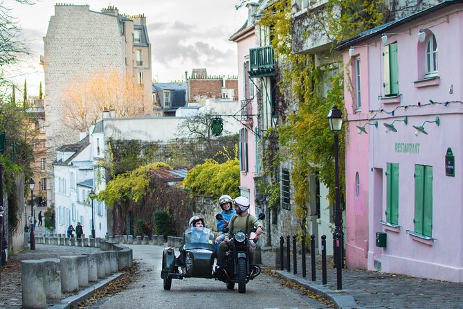 Paris Private Flexible Duration Guided Tour on a Vintage Sidecar - Arènes de Lutèce: Roman Paris in a quiet pocket