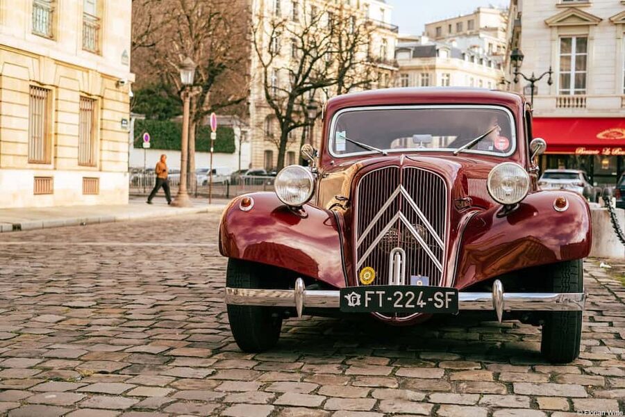 Paris: Private Guided City Tour in a Traction Avant or DS 21 - Key points before you go