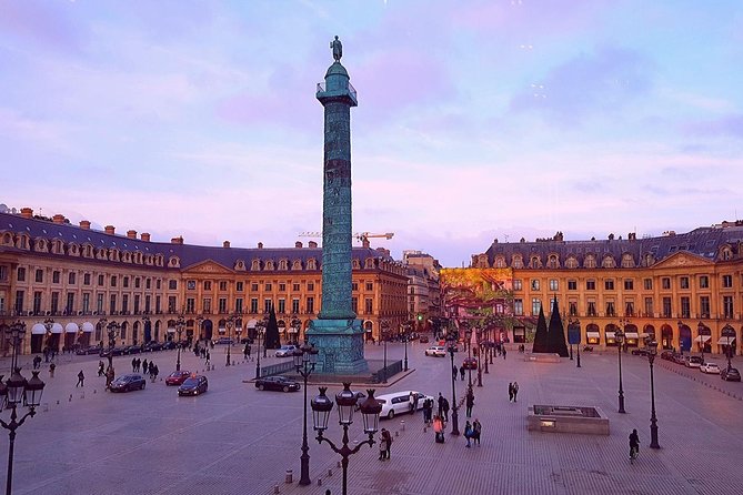 Paris Private Guided Layover Tours - Place Vendôme and Napoleon’s Column: Elegant Quick Stop