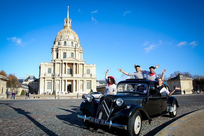 Paris Private Guided Tour in a Vintage Car with Driver - Getting Around Paris in a 1950s-Style Citroen, Without the Stress