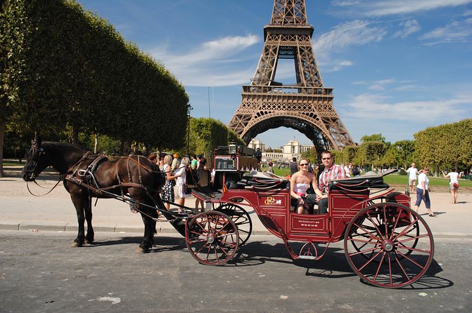 Paris Private Romantic Horse & Carriage Ride - Photo Stops Without the Constant Stop-and-Go