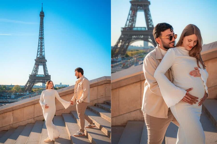 Paris: Professional Photoshoot with the Eiffel Tower - Posing Help That Actually Works (Even If You Hate Posing)