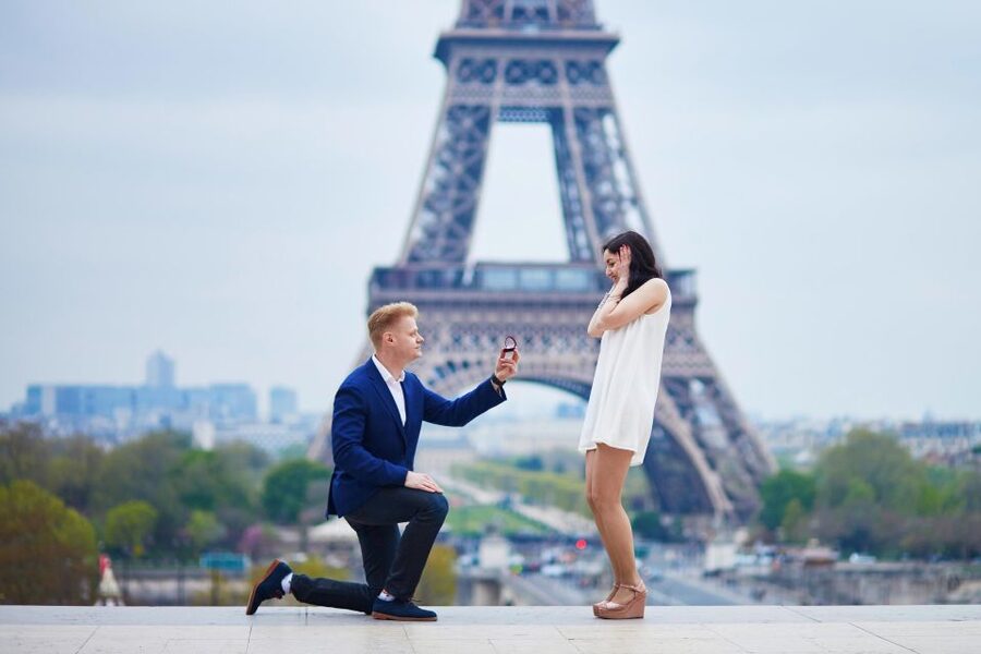 Paris: Romantic Photoshoot for Couples - The Eiffel Tower photo stop: posing, angles, and timing