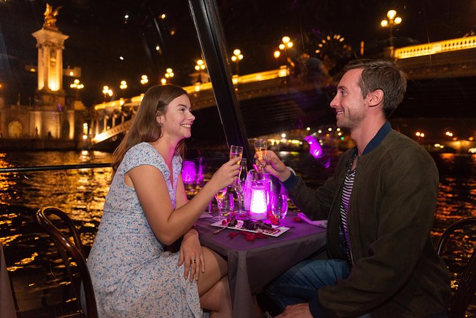 Paris Seine River Dinner Cruise with Champagne and Window Seating - Two Departure Times: How Long Will This Really Feel