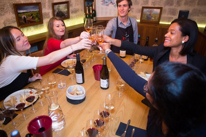 Paris - Ten Wines and Ten Cheeses Tasting in a Royal Cellar - What the best guides do: Willie, Maria, Clement, and Jasmina-style storytelling