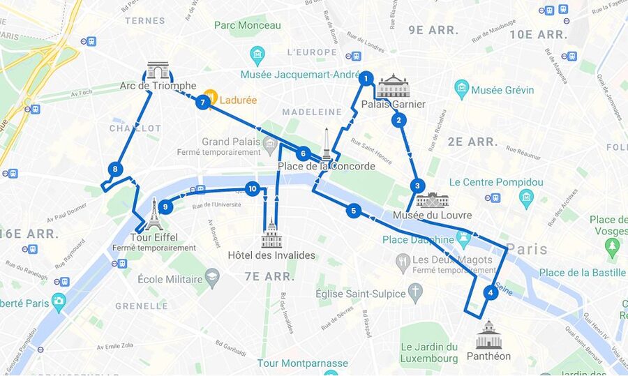 Paris: Tootbus Hop-on Hop-off with optional river cruise - Photo opportunities you can actually plan around